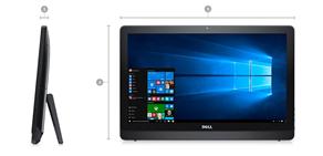 Máy tính Dell Inspiron All In One 3264B - Màn hình cảm ứng - WIn bản Quyền